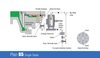 Plan 65 - Single seals - External leakage detection reservoir